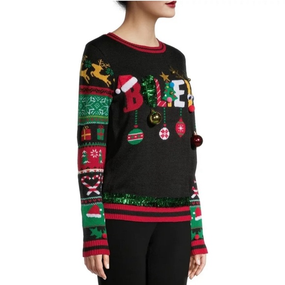 No Boundaries Sweaters - No Boundaries Ugly Christmas Sweater